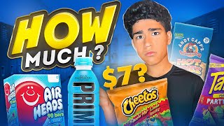 Price to Sell Snacks