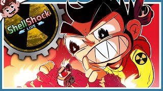 TURN 1 MEGA NUKE CRITICAL STRIKE VICTORY!! (Shellshock Live w/ Friends)