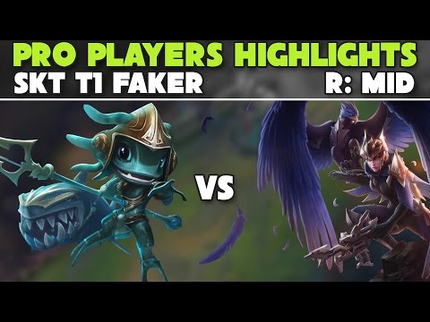 SKT T1 Faker as Fizz vs Quinn | R: Mid | Highlights