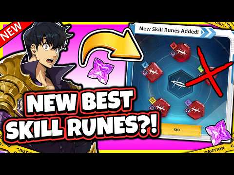NEW SKILL RUNES REVIEWED! META OR INCOMPLETE!? BEST RUNES TO MAX! [Solo Leveling: Arise]