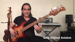 Barış Manço | Gibi Gibi Bas Gitar Şarkı İnceleme (Bass Cover)