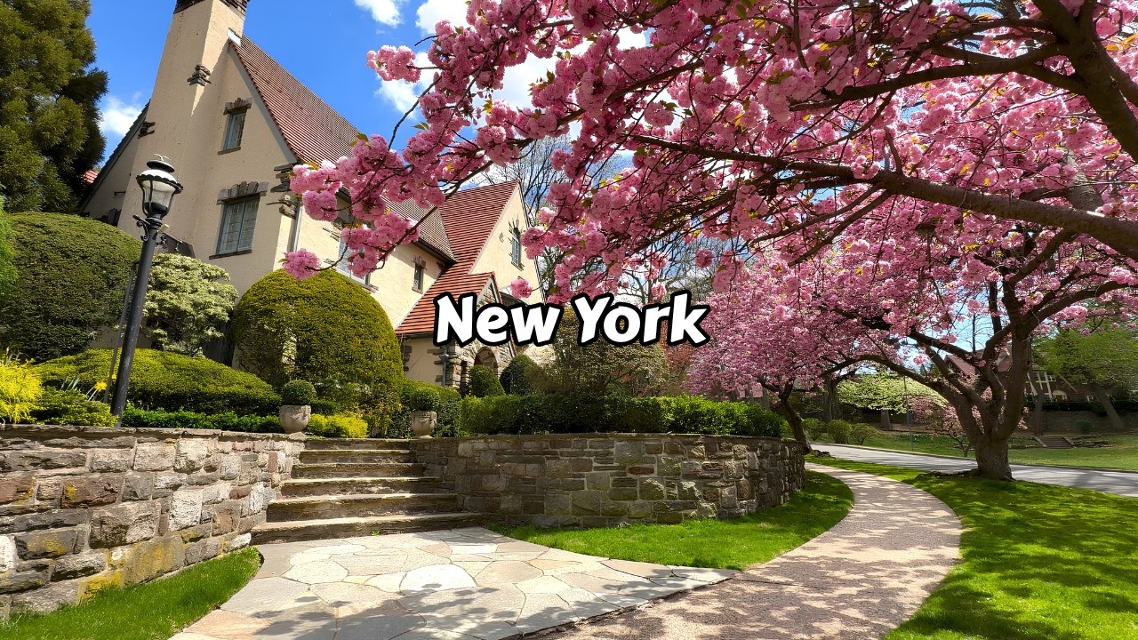 Strolling Forest Hills Gardens Queens New York Travel 4k Video