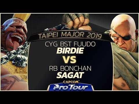 CYG BST Fuudo (Birdie) VS RB Bonchan (Sagat) - Loser's Finals - Taipei Major 2019 - SFV - CPT2019