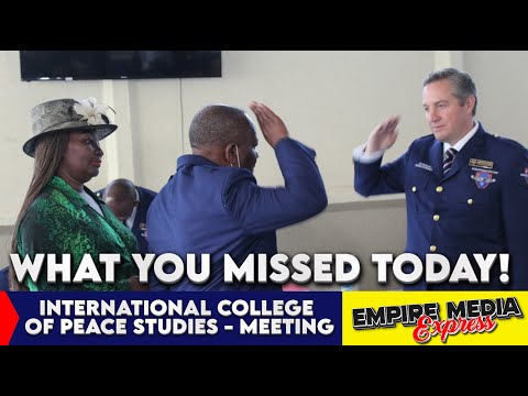 What you missed Today! International College of Peace Studies Breakfast Meeting! Join the Next one!