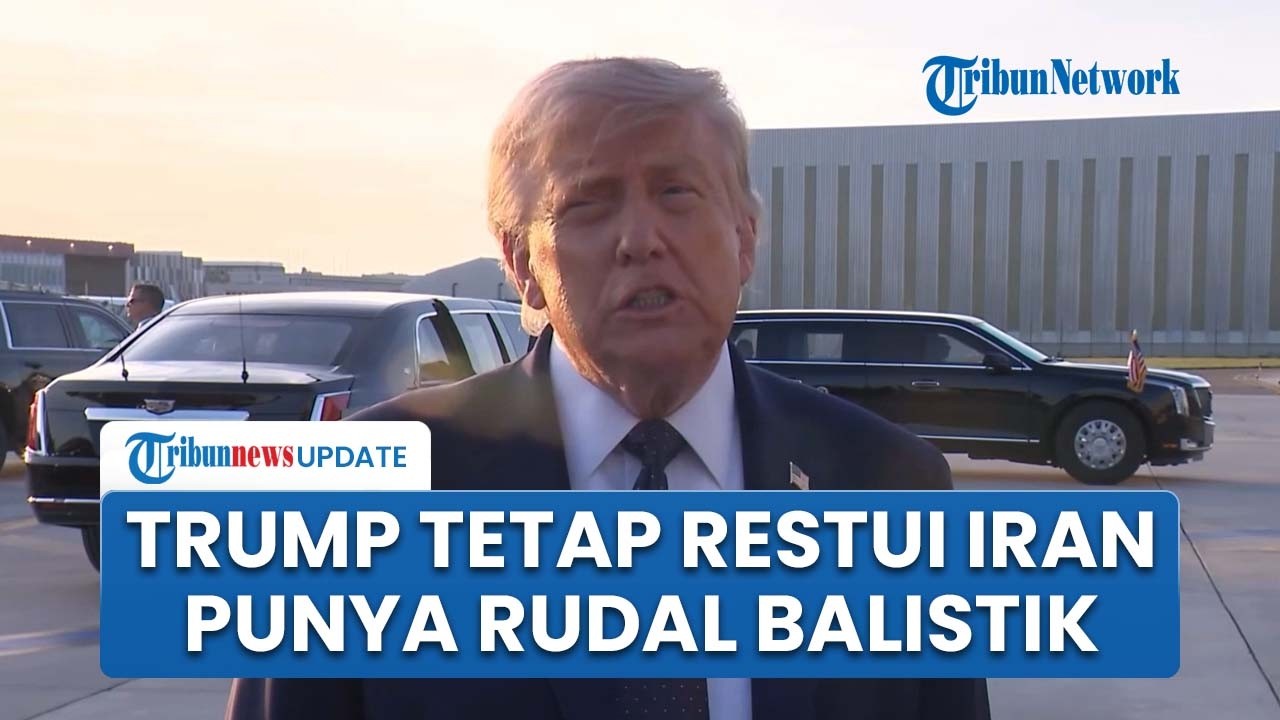 Trump Nilai Rudal Balistik Iran Bukan Persoalan Utama, Tegaskan Fokus ...