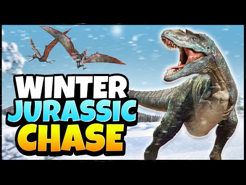 [20 mins] Going on a Dino Hunt | Brain Break Party | EPIC Winter Hunt | Jurassic Winter Chase