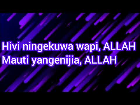 Johayna nimeipata bahati qaswida lyrics