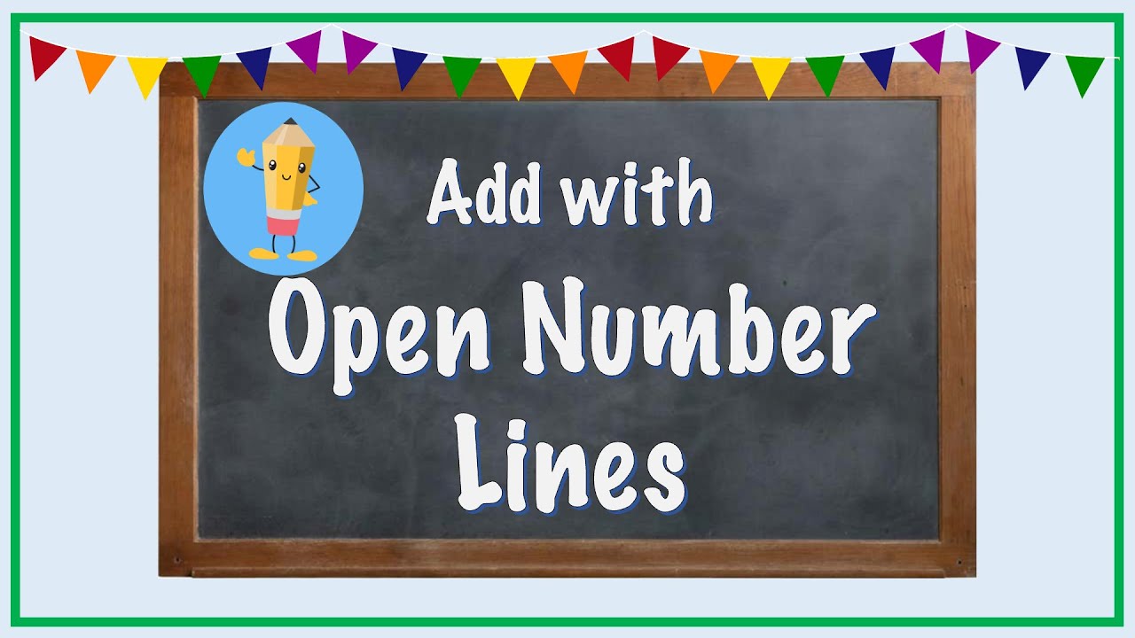 Add using open number lines.