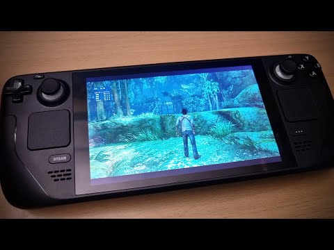 Uncharted 1 on a Steam Deck