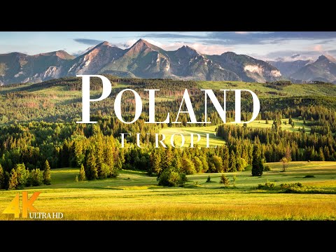 FLYING OVER POLAND (4K UHD) - Relaxing Music Along With Beautiful Nature Videos - 4K Video HD