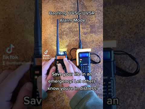 Baofeng Alarm Mode