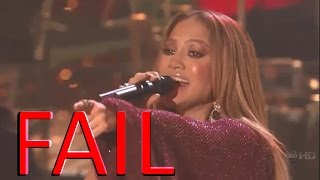 Jennifer Lopez - Epic Vocal Fails &amp; Lip Sync &quot;High Notes&quot; Live