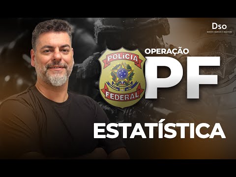 Operação Polícia Federal: Aula de Estatística | com Prof. Rodrigo Mendonça!