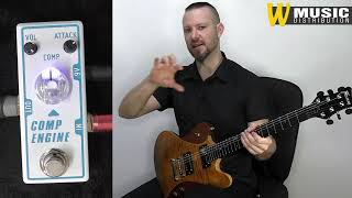Video thumbnail for Tone City Comp Engine - Compressor by W-Music Distribution