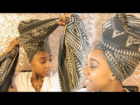 How To Style A Scarf Into A Headwrap In No Time!!