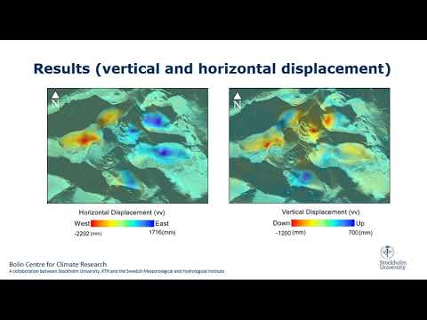 156 Monitoring glacier dynamics in Tarfala Valley, Sweden with Sentinel-1 Data