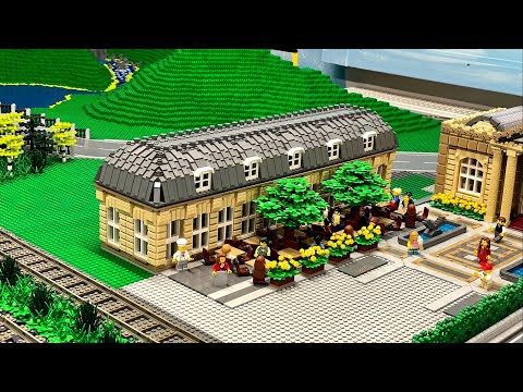 Neues Gebäude fertig - Bau einer Lego Stadt Teil 215.