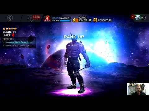 5 Star Blade rank up from 1 to 5 + awakening gem - Marvel Contest of Champions