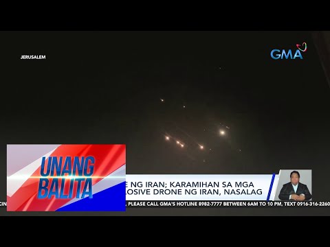 Israel, inatake ng Iran; karamihan sa mga missile at explosive drone ng Iran, nasalag UB