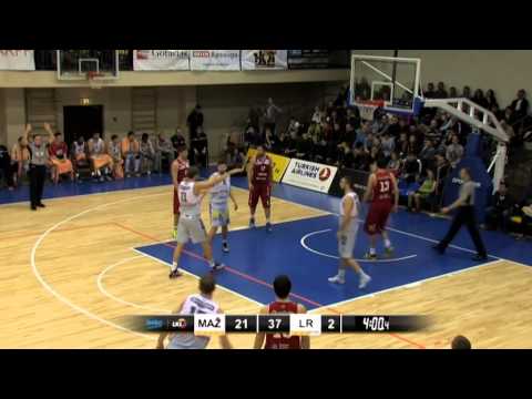 BEKO-LKL rungtynės: Mažeikių „Mažeikiai" - Vilniaus „Lietuvos rytas" [2014-12-20]