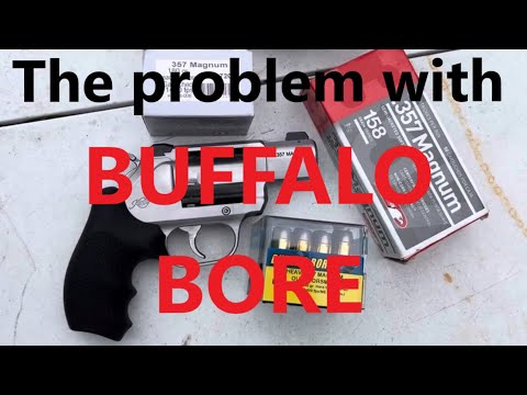 Buffalo Bore Heavy 357 Magnum Outdoorsman 180 grain Chronograph Test in a 2" barrel Kimber K6s DASA