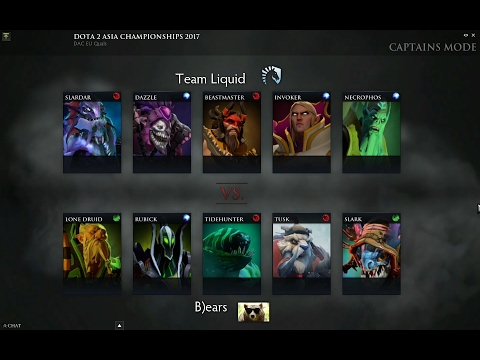Liquid vs Bears  | European Qualifiers | DAC2017