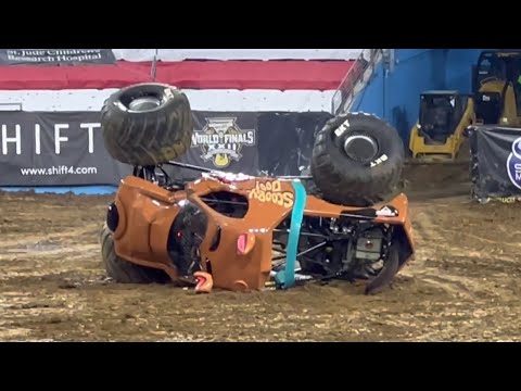Linsey Read Scooby Doo Freestyle - Monster Jam World Finals 22