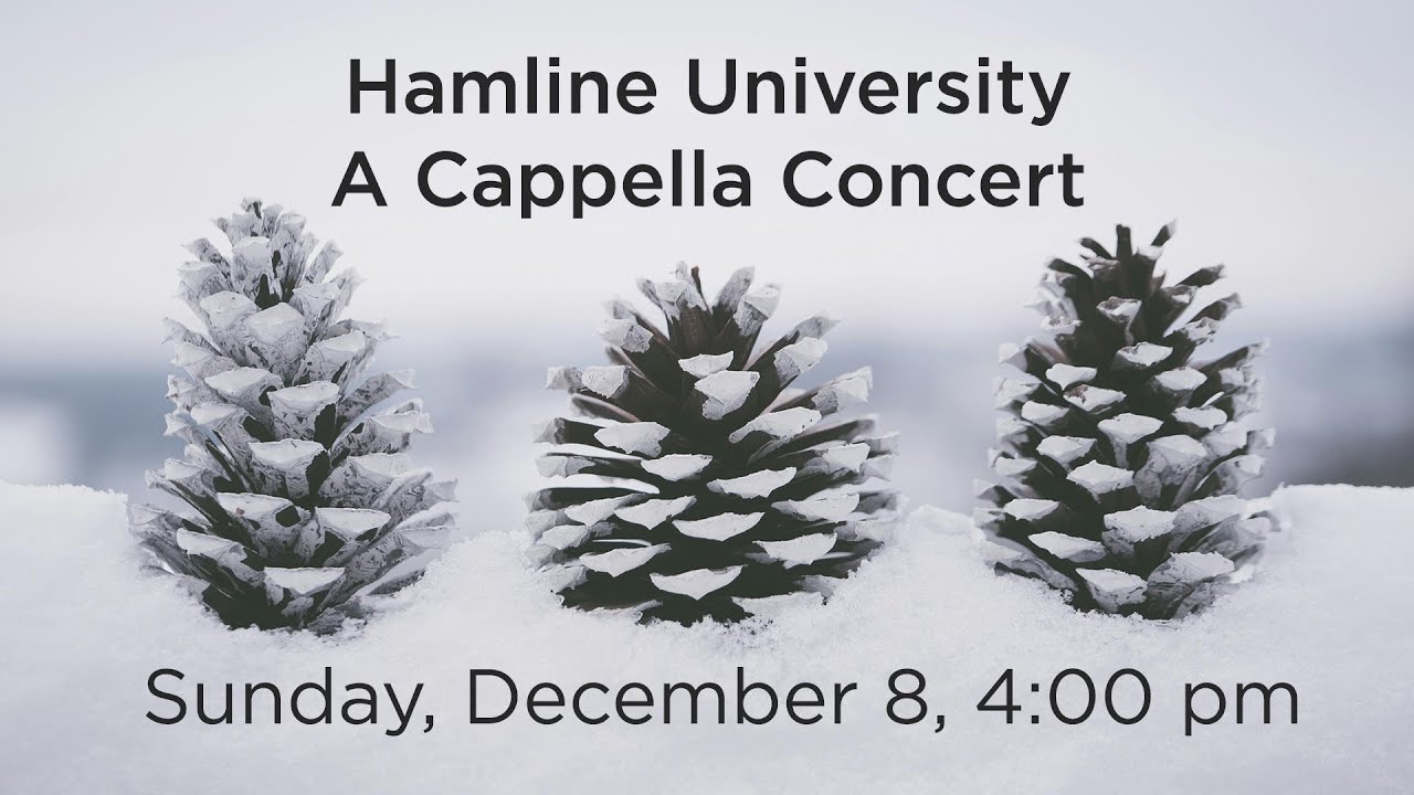 Hamline University A Cappella Concert 2024