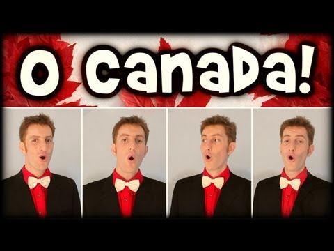 O Canada (Canadian Anthem) - Trudbol Barbershop Quartet