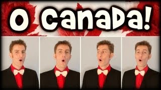 O Canada (Canadian Anthem) - Trudbol Barbershop Quartet