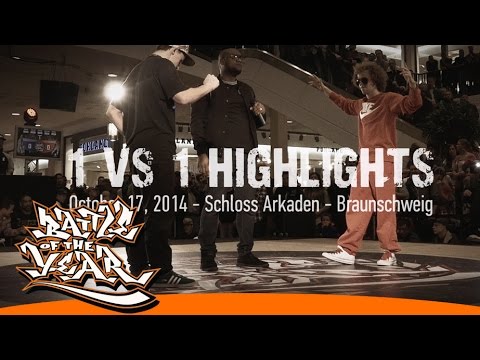 BOTY 2014 - 1 VS 1 - HIGHLIGHTS  [BOTY TV]
