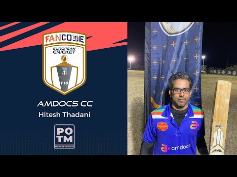 MOM: H.Thadani - AMD vs SLL | Highlights | FanCode European Cricket T10 Cyprus Day 17 | Cyprus 2021