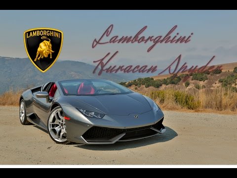 2016 Lamborghini Huracán LP610-4 Spyder Review
