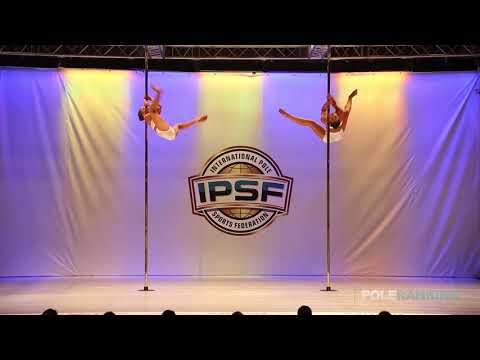 Youth Doubles Alma S. & Inbar B. of Israel - IPSF World Pole Sports Championships 2018
