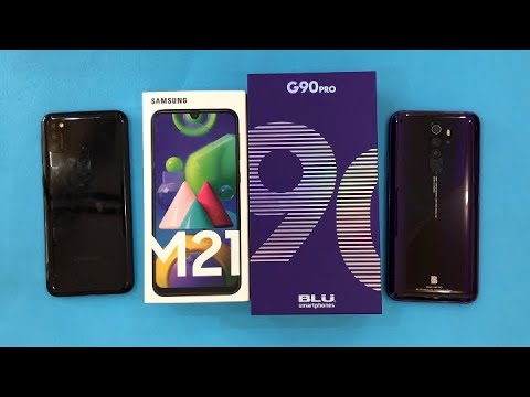 BLU G90 PRO vs Samsung Galaxy M21