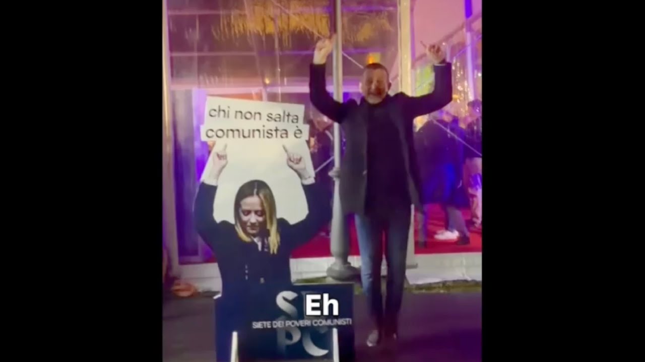 DELMASTRO: "SIETE SOLO DEI POVERI COMUNISTI, AD ATREJU LASCIATECI SORRIDERE"