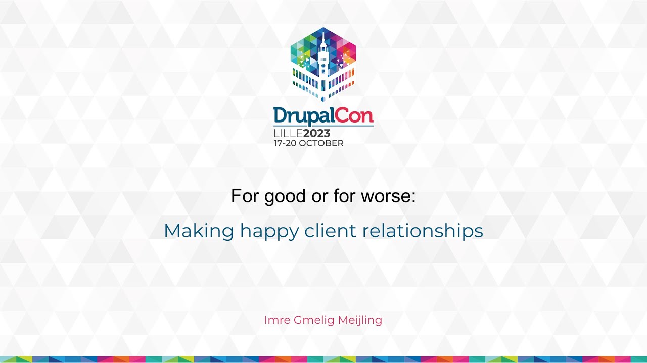 AGENCY & BUSINESS - For good or for worse: making happy client relationships