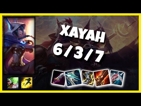 Xayah Bot Lane 11.5 Challenger Gameplay Replay S11 (6/3/7) - OCE