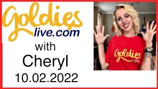 GOLDIESLive 10 February 2022 – Join Cheryl for S