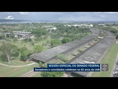 Senado presta homenagem aos 60 anos da Universidade de Brasília