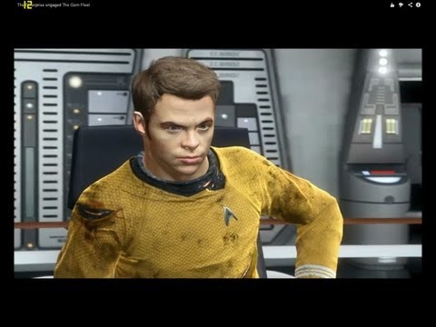 star trek The Enterprise engaged The Gorn Fleet