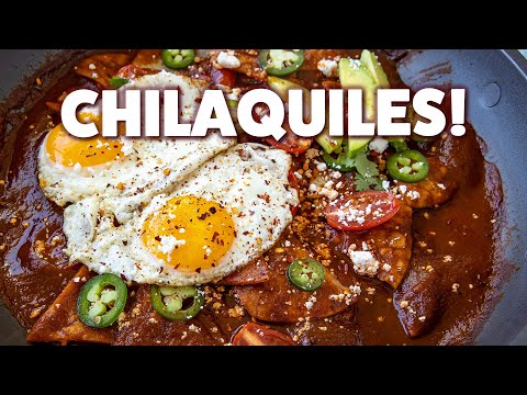 Chilaquiles Recipe (Chilaquiles Rojos)