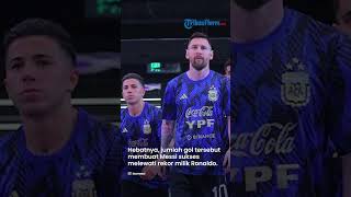 Pecahkan Rekor Gol Milik Cristiano Ronaldo di Eropa, Lionel Messi: Itu Tidak Penting Bagi Saya