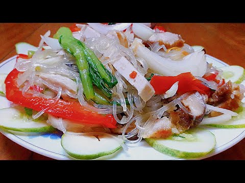 Cách làm miến trộn thập cẩm chua ngọt ngon tuyệt| Mẹ Vào Bếp