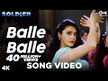 Balle Balle Song Video Soldier I Bobby Deol Preity Zinta I Sonu Jaspinder Tips Punjabi