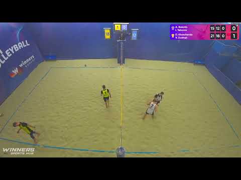 21:00 A. Bakotin / I. Yehorov - D. Kharchenko / V. Dudnyk 19.11.2022 | Winners Beach Volleyball