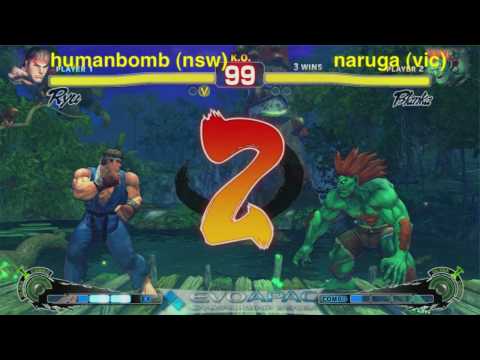 EVO APAC humanbomb vs naruga -- 2010.05 - Sunday Finals