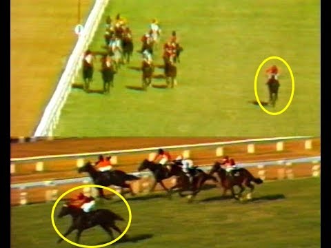 Exhilaration ridden by Pesi Shroff The Indian Derby 1989