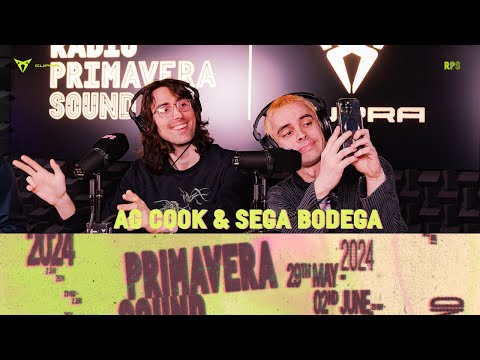INTERVIEW WITH AG COOK & SEGA BODEGA | ESPECIAL PRIMAVERA SOUND 2024 | #RPS #PS2024