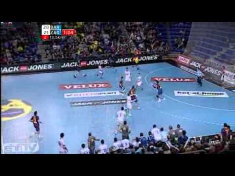 VELUX EHF Champions League, FC Barcelona Intersport v Croatia Osiguranje Zagreb, highlights